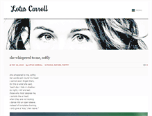 Tablet Screenshot of lotuscarroll.com